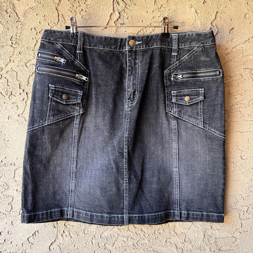 Vintage Denim Skirt